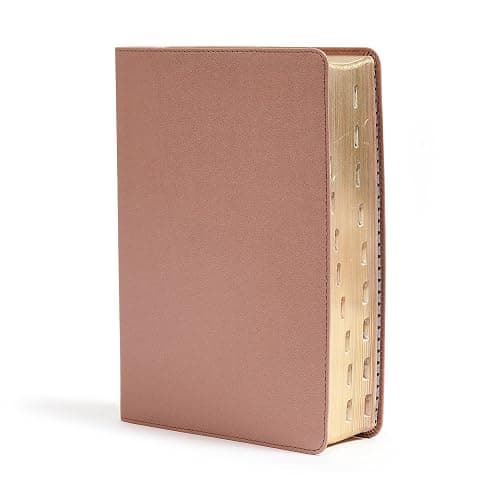 CSB She Reads Truth Bible, Rose Gold LeatherTouch, Indexed, Black Letter, Full-Color Design, Wide Margins, Journaling Space, Devotionals, Reading Plans, Single-Column, Easy-to-Read Bible Serif Type thumbnail 2