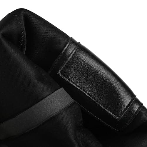 Pixoecuty Riding Boots Women Knee High Slouch Round Toe Buckle Victorian Tall Boots Block Mid Heel Knee-High Boots thumbnail 8
