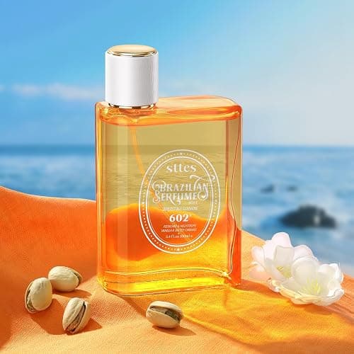 Sttes Perfume 602# (Irresistible Sunshine) - Eau de Perfume 100ml (3.4fl oz) Vanilla Gourmet Tune (Caramel Vanilla Flavor) thumbnail 3