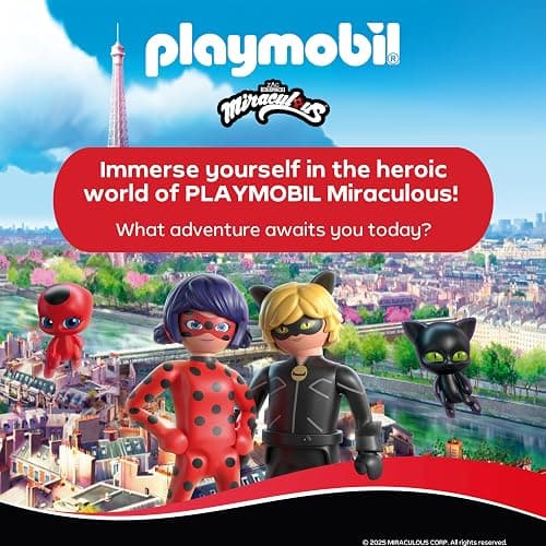 Playmobil Miraculous: Ladyblug & Cat Noir Wedding Dream thumbnail 6