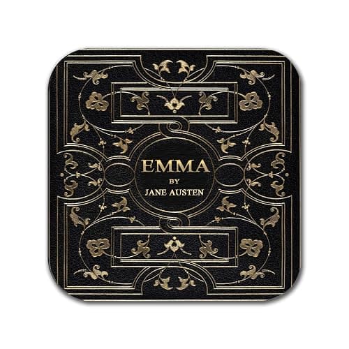 6 coasters with Complete Novels of Jane Austen Six Coffee Mug Coasters with Complete Novels of Jane Austen's book designs. (Book Title) thumbnail 4