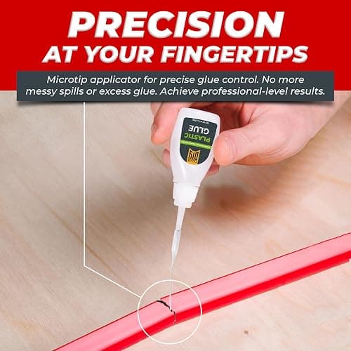 Y'allCanDiy Super Glue for Plastic 2 Pk x .7 Oz (20g) – Cyanoacrylate Based Heavy Duty CA Glue for Legos, Miniatures, PLA, 3D Printing, Toys, ABS, PVC, DIY Kits thumbnail 5