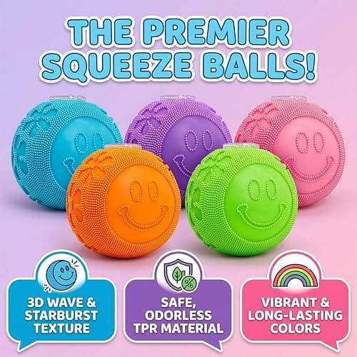 Fuzz Ball Squishy Stress Ball Toy,Slow Rising Memory Foam Fidget Squishy Fuzz Balls Anxiety Stress Relief Toys,Party Favors Gift for Kid&Adults (Green) thumbnail 4