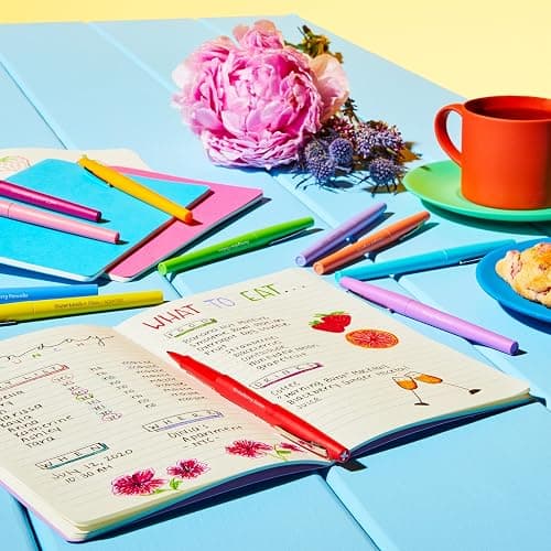 Paper Mate Flair Sunday Brunch Scented Felt Tip Pens, Assorted Colors, Medium Point (0.7mm), 16 Count thumbnail 7