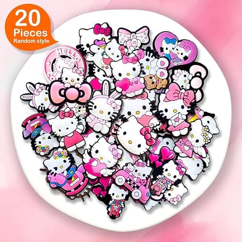 Cartoon Shoe Charms for Clog Slides Sandals, Cute Shoe Accessories for Party Favor - 20Pcs thumbnail 6