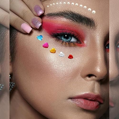 3228pcs Gems Stickers, Self Adhesive Rhinestone Jewel Stickers, Acrylic Gems DIY Craft Decorative Diamond Stickers, Assorted Shapes Jewels Rhinestones Sticker, Gem Sticker Crafts for Kids thumbnail 2