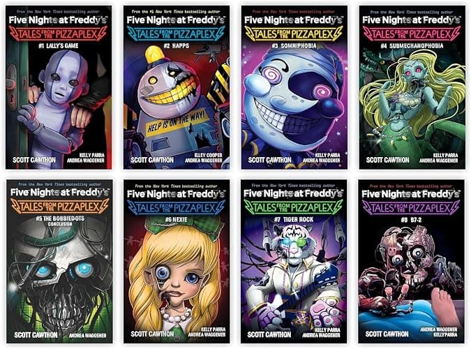 Five Nights At Freddy's: Tales from the Pizzaplex Series Complete 8 Books Set - Image 1