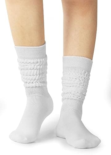 BomKinta Slouch Socks Women Thigh High Boot Socks Soft Scrunch Socks Size 5-11 thumbnail 2