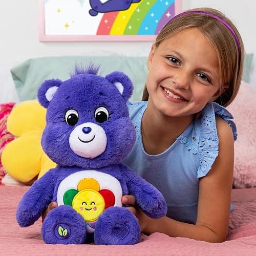 Care Bears 14" Plush - Harmony Bear - Soft Huggable Material! thumbnail 2