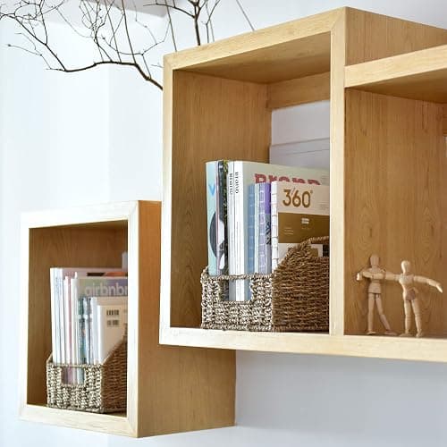 StorageWorks Wicker Baskets for Organizing, Pantry Organizers and Storage, Seagrass Storage Basket for Pantry Shelves, Kitchen Counter, Natural, 2 Pack thumbnail 8