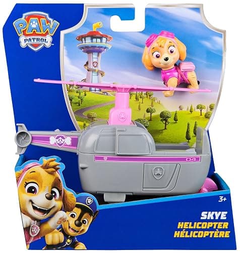 Paw Patrol, Skye’s Helicopter, Toy Vehicle with Collectible Action Figure, Sustainably Minded Kids’ Toys for Boys & Girls Aged 3 and Up thumbnail 2