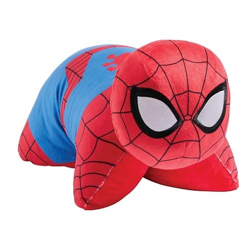 Pillow Pets 16 inch Spider-Man Plush Toy, Marvel Disney Stuffed Animal - Image 1