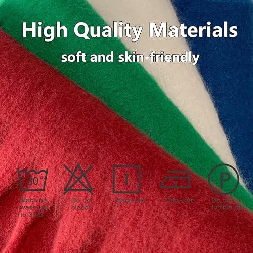 Wendyfull Winter Scarf for Women Big Chunky Scarf Solid Warm Soft Oversized Thick Blanket Scarves Shawl Cashmere Feel thumbnail 5