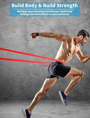 Pull Up Bands, Resistance Bands, Pull Up Assistance Bands Set for Men & Women, Exercise Workout Bands for Working Out, Body Stretching, Physical Therapy, Muscle Training thumbnail 4