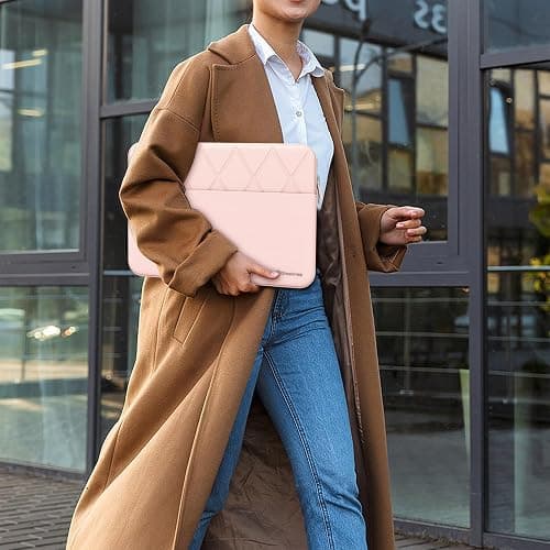 Smatree Laptop Sleeve for 14 inch Lenovo ThinkPad X1 2-in-1 Gen 9, for ThinkPad X1 Carbon Gen 10/11/12/13 Aura Edition, for ThinkPad X1 Yoga Gen 6/7/8 2 in 1, Case with Accessory Pocket, Pink (E420P) thumbnail 8
