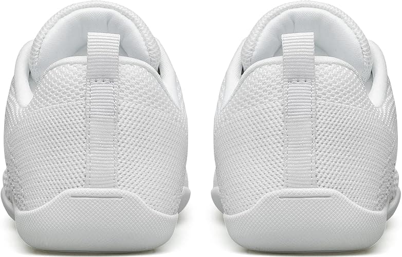 BAXINIER Girls White Cheerleading Shoes Breathable Youth Cheer Competition Sneakers Athletic Training Dance Tennis Walking Shoes thumbnail 7