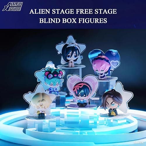 YJacuing Alien Stage Free Stage Series Blind Box Figures, Anime ALNST Officially Licensed Mystery Figurines (Single Box, Contains One Random Character) thumbnail 3