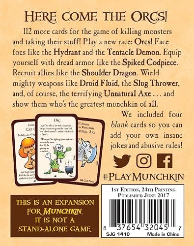 Steve Jackson Games Munchkin 2 - Unnatural Axe thumbnail 3