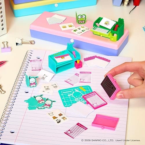 MGA's Miniverse Make It Mini Hello Kitty and Friends Series 3 Mini Collectibles, Sanrio, Retro Stationery Replicas, Crafts, DIY, 8+ thumbnail 9