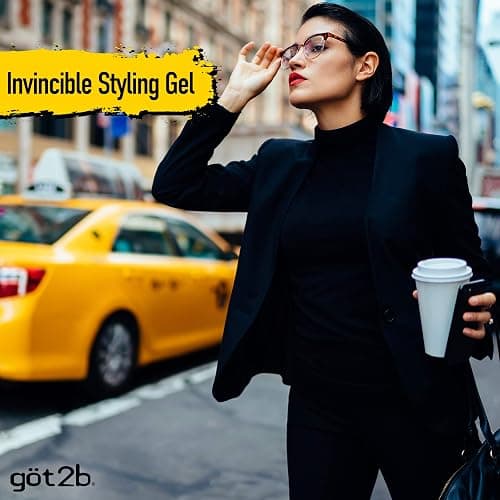 Got2b Ultra Glued Invincible Styling Hair Gel, 6 Ounce thumbnail 7