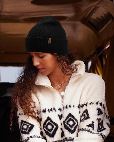 FURTALK Beanie for Men Women Cuffed Thick Knitted Unisex Winter Hat Beanies Skull Cap thumbnail 7