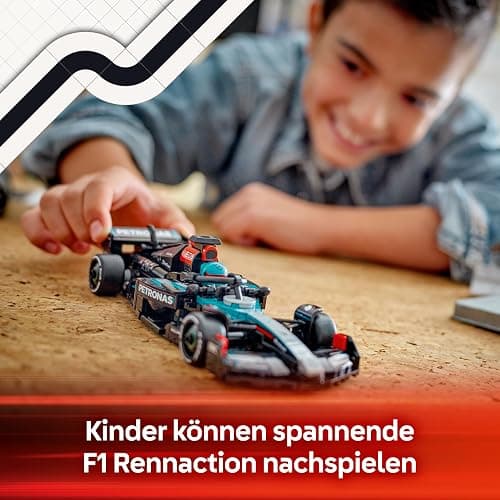 LEGO Speed Champions Mercedes-AMG F1 W15 Rennauto - Spielzeug mit Formel 1 Minifigur - Modell Auto zum Sammeln und Bauen - Geschenk für Jungen & Mädchen ab 10 Jahren oder Erwachsene Fans 77244 thumbnail 5