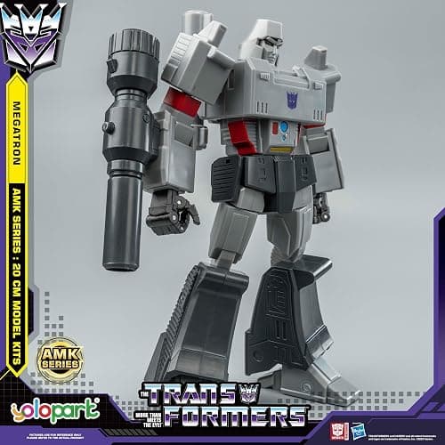 YOLOPARK Megatron Transformer Toys,AMK Series 7.87 Inch Highly Articulated Transformers G1 Action Figures with Weaponry for Adults Boys Girls,No Converting thumbnail 8