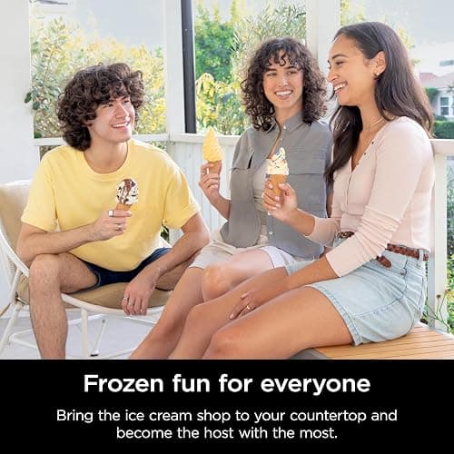 Ninja Swirl by CREAMi Ice Cream and Soft Serve Maker, Sorbet, Milkshake, Frozen Yogurt, Low Calories Program & More, 13-in-1, Soft Serve Handle, (2) CREAMi Swirl 16oz Pints, For Kids & ALL ages, NC701 thumbnail 13