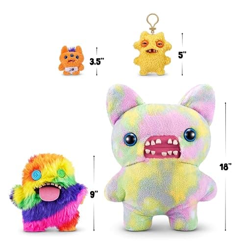Fuggler Laboratory Misfits by ZURU Funny Ugly Monster, Plush, Collectible, Silly, Toy (Oogah Boogah) thumbnail 3