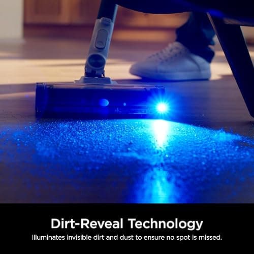 Shark PowerPro Flex Reveal Plus Cordless Vacuum, FloorDetect & Dirt-Reveal Technology, HEPA Filter, for Carpets & Hard Floors, Up to 50-Minute Runtime, Powerful Pet Hair Pickup, Java, IZ382H thumbnail 4