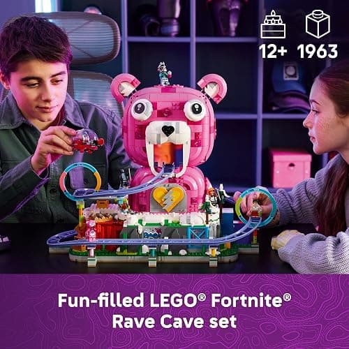 LEGO Fortnite Rave Cave - Building Toy for Boys & Girls, Ages 12+ - Fortnite Toy for Kids - Includes 6 Minifigures - Roller Coaster Set - Gift for Birthdays - 77082 thumbnail 2