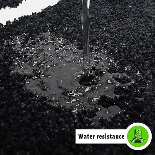 Wokii Tapis de Billard de Simulation à 8 Boules, Noir, Doux et Antidérapant, pour Salon, Chambre, Décorations de Fête (80 * 80cm) thumbnail 7
