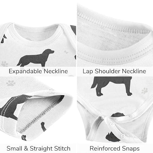 KICPOAY Baby Clothes Set Infant Bodysuits Pants Sets 0-24M For Boys Girls thumbnail 4