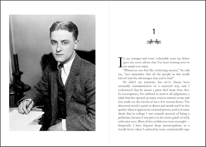 The Great Gatsby (Deluxe Hardbound Edition) (Fingerprint! Classics) thumbnail 2