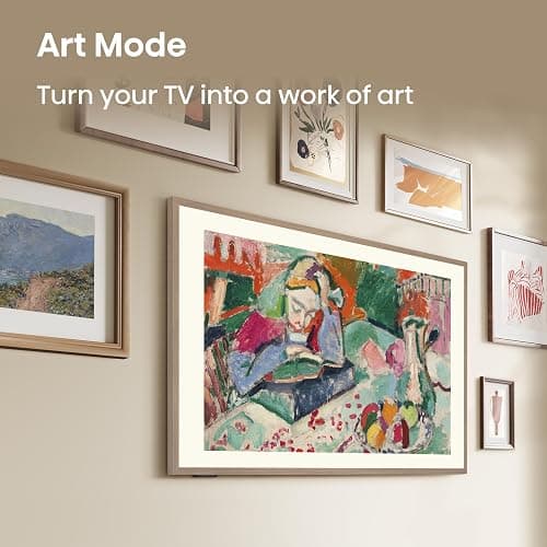 Hisense 75-Inch Class QLED 4K S7N CanvasTV Series Dolby Vision HDR Google Smart TV (75S7N, 2025 Model) - 144Hz, Art Mode, Anti-Glare Panel, Hi-Matte Display, UltraSlim Wall Mount & Frame Included thumbnail 5