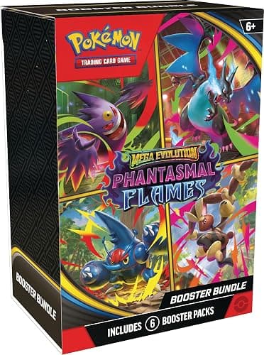 Pokémon TCG: Mega Evolution—Phantasmal Flames Booster Bundle thumbnail 3