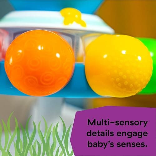 Baby Einstein Ocean Explorers Opus Spin & Sea Suction Toy for Highchair, Lights & Vibrant Colors, Ages 3 Months and up thumbnail 6