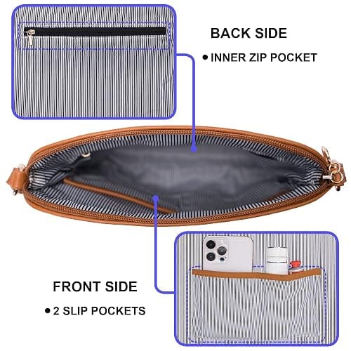 Solene Womens Lightweight Medium Crossbody Purse with Tassel, Perfect Size Crossbody Bags for Daily Use, travel thumbnail 7
