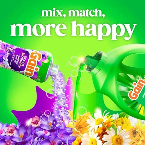 Gain Liquid Laundry Detergent, Freshness, Odor Defense, High Efficiency Washing Machine Liquid Laundry Soap, Original Scent, 132 fl oz, 100 Loads (Packaging May Vary) thumbnail 6