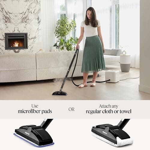 Dupray Neat Steam Cleaner with 27-Piece Accessory Kit – High-Performance Chemical-Free Cleaning for Floors, Cars, Tiles, and More, *Kills 99.9% of Bacteria & Viruses (incl. x16 assorted brushes) thumbnail 5