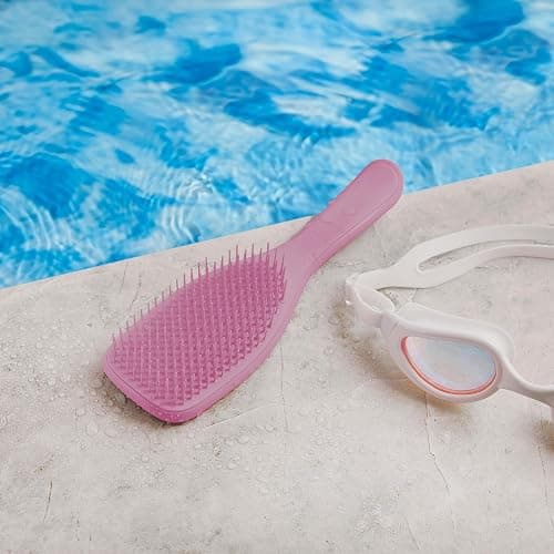 Tangle Teezer Ultimate Detangler Brush for Wet & Dry Hair, Eliminates Knots & Reduces Breakage for All Hair Types, Amazon Exclusive Rosebud thumbnail 5