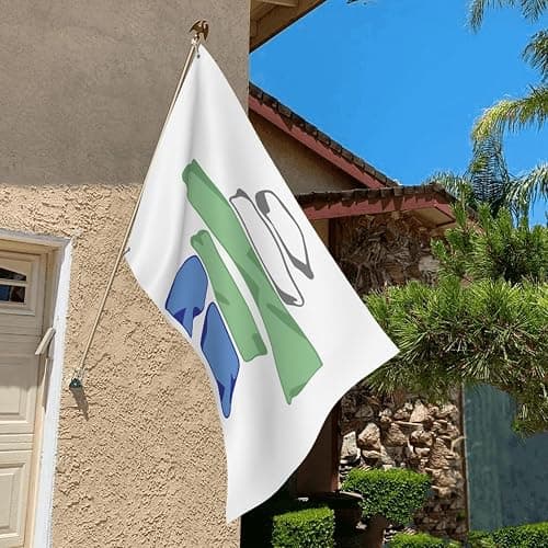 Double Sided Flag of Nunatsiavut Flag 2x3 Ft Outdoor Durable Holiday Yard Decoration Flags 2by3 Banner thumbnail 2