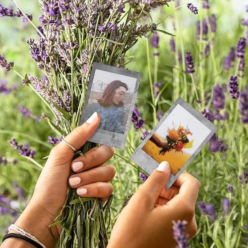 Fujifilm Instax Mini Film Variety Pack – 5 Unique Styles for Instax Cameras + Bonus Sunshine Photo Microfiber Cleaning Cloth - Monochrome - (5 Pack X 10 Sheets) thumbnail 5
