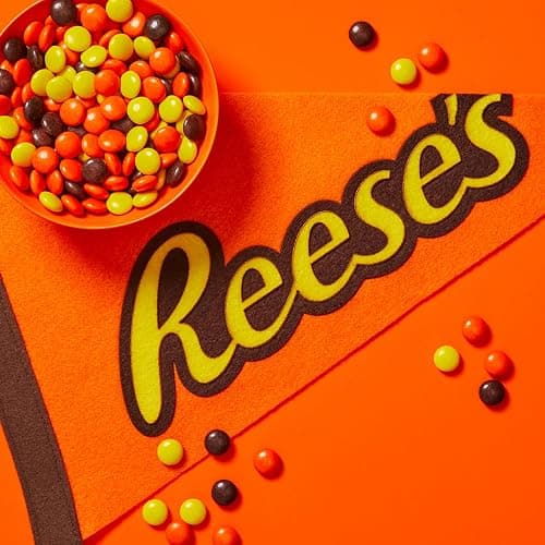 REESE'S PIECES Peanut Butter in a Crunchy Shell, Candy Boxes, 4 oz (12 Count) - Peanut Butter - 4 Ounce (Pack of 12) thumbnail 6