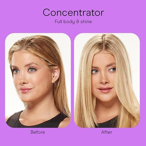 Conair Worldwide Folding Handle Hair Dryer with Concentrator & Diffuser, 1875W Travel Blow Dryer with Smart Voltage Technology, Ionic Conditioning Fights Frizz, 3 Heat & 2 Speed Settings, Purple thumbnail 9