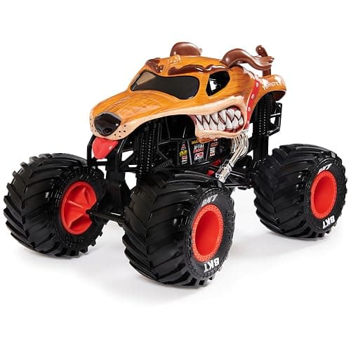 Monster Jam, Official Monster Mutt Monster Truck, Die-Cast Vehicle, 1:24 Scale thumbnail 4