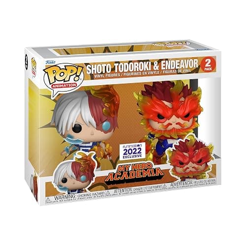 Funko Pop! Animation: My Hero Academia (MHA) - (MHA) 2 Pack - Endeavor & Todoroki &Todoroki - Collectable Vinyl Figure - Gift Idea - Official Merchandise - Toys for Kids & Adults - Anime Fans thumbnail 2