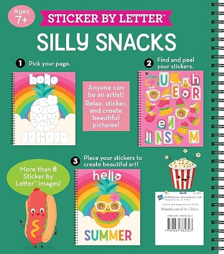 Brain Games - Sticker by Letter: Silly Snacks thumbnail 2