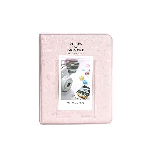 Fujifilm Instax Mini 12 Instant Film Camera, Fuji Instax Mini Film (20 Sheets), Fuji Rainbow Instant Film (10 Sheets), Protective Case, Album, Insax Mini Accessory Bundle (Blossom Pink) thumbnail 7