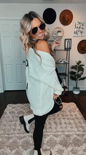 PRETTYGARDEN Women's Long Sleeve Open Front Knit Cardigans Sweaters Soft Loose Draped Coat Outerwear thumbnail 3